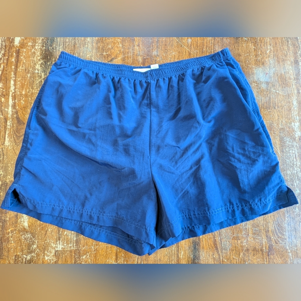 L.L. Bean Lightweight Shorts Mesh Lining Athletic Hiking Outdoor Womens L Blue